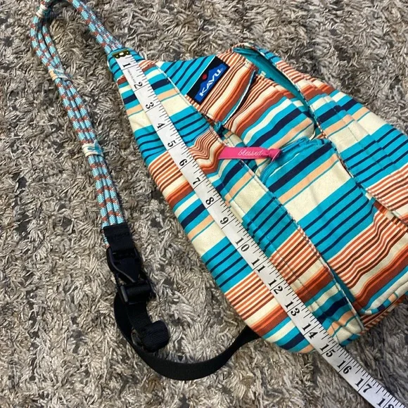 KAVU Striped Sling Bag - Picture 6 of 9